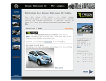 Tablet Screenshot of garage-ehrismann.ch